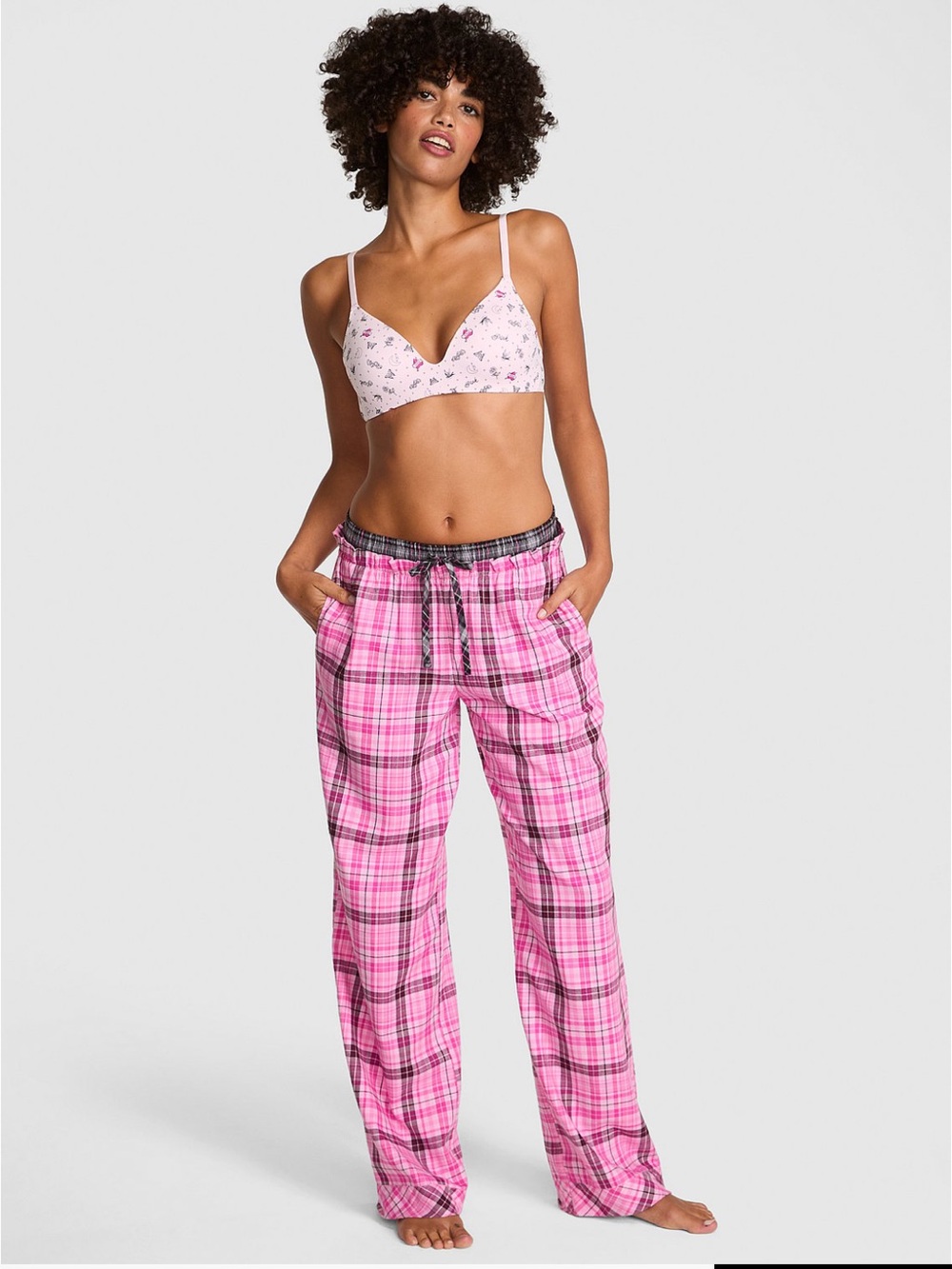 PINK VS Boyfriend Flannel Sleep Pants